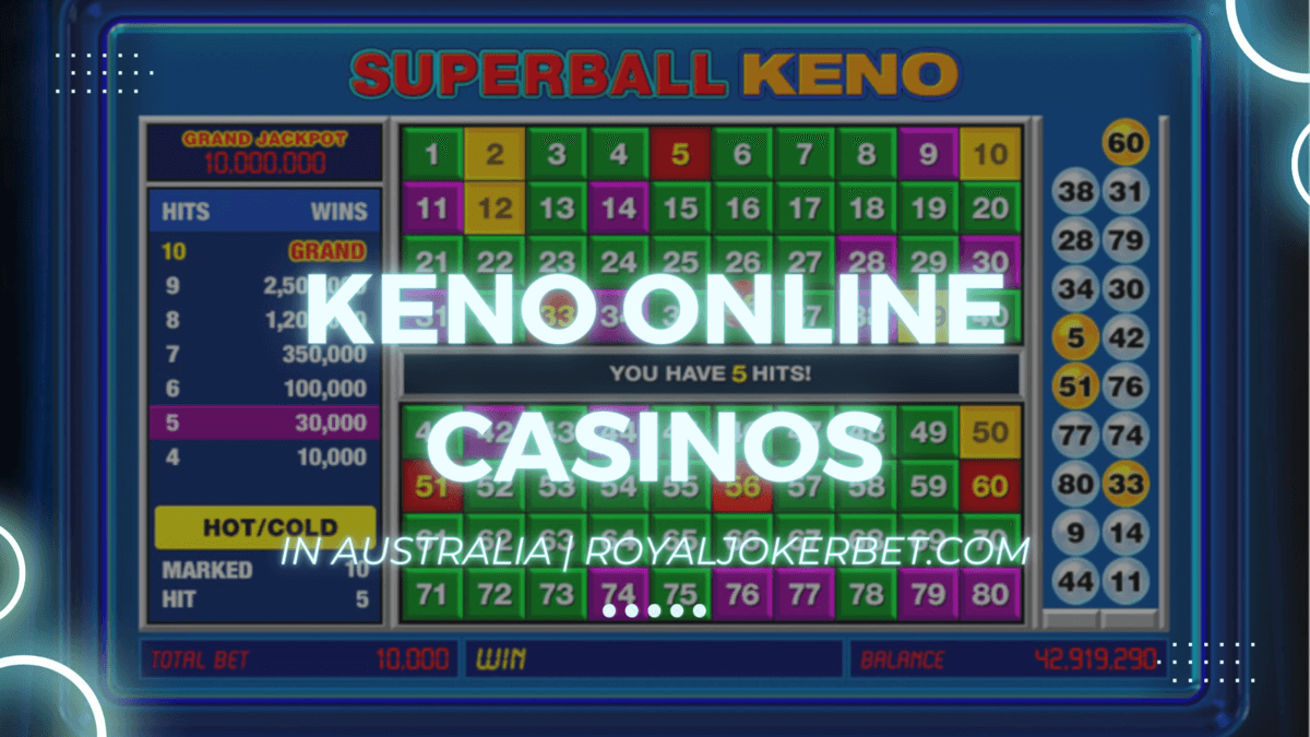 Best Online Keno Casinos in Australia